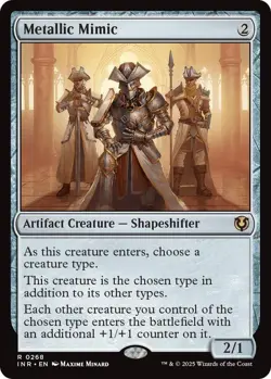 Metallic Mimic 268 MTG Innistrad Remastered Rare NP - Image 1