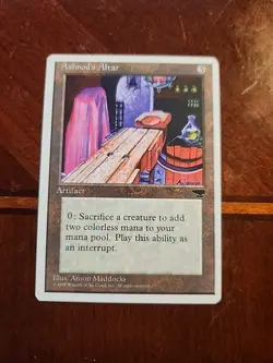 MTG Ashnod's Alter Artifact - Chronicles 1995 LP - Image 1