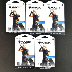 Magic The Gathering Final Fantasy Play Booster Packs New Sealed (x5) - Image 1