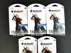 Magic The Gathering Final Fantasy Play Booster Packs New Sealed (x5) - Image 3