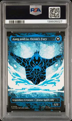 2025 MTG #0359 AANG AND LA, OCEAN'S FURY/AANG, SWIFT SAVIOR PSA 10 - Image 2