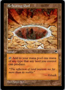 1997 Magic the Gathering J1 Reflecting Pool Expansion/Rare #322 - Image 1
