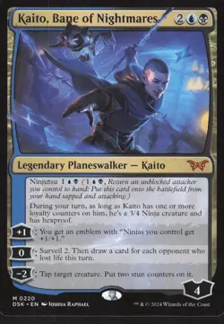 Kaito, Bane of Nightmares Duskmourn: House of Horror Regular NM - Image 1