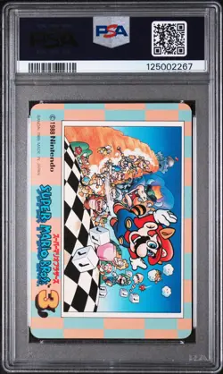 1989 CARDDASS SUPER MARIO BROS. 3 #33 STRETCH PSA 10 - Image 2