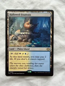 Hallowed Fountain Lorwyn Eclipsed Rare Magic the Gathering - Image 1
