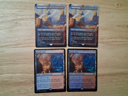 Mtg Steam Vents (2 Borderless) Lorwyn Eclipsed IN HAND LOOK!!!! - Image 1