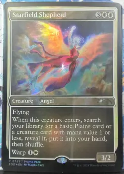 Starfield Shepherd Foil 0393 Promo Pack Edge of Eternities NM - Image 1