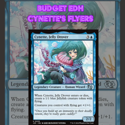 Budget EDH - Cynette's Flyers, MTG Commander Deck, Bracket 1-2 - Image 1