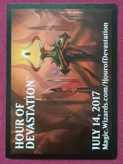 Magic The Gathering AMONKHET INSECT token card MTG - Image 2