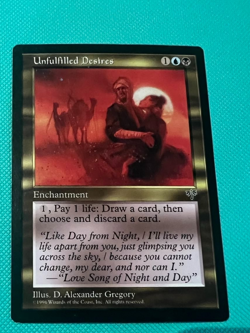 Unfulfilled Desires - Mirage - MTG - Magic the Gathering - Image 2