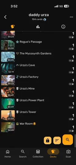 Urza, Lord High Artificer Commander Deck - Custom 100 Card Deck With Sleeves MTG - Image 4