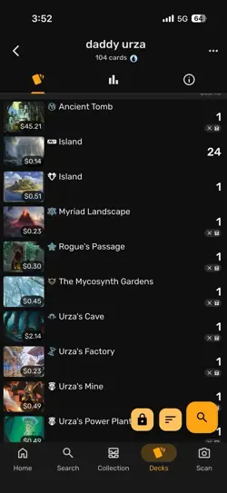 Urza, Lord High Artificer Commander Deck - Custom 100 Card Deck With Sleeves MTG - Image 5