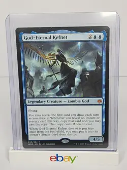 MTG God-Eternal Kefnet War of the Spark 053/264 Regular Mythic NM/M Pack Fresh - Image 1