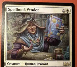 MAGIC, MTG: SPELLBOOK VENDOR, WOE, 0031, RARE, NM REGULAR FINISH - Image 2
