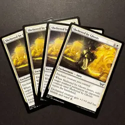 SHELTERED BY GHOSTS! Lot of 4 Duskmourn: House Of Horror DSK Magic MTG - Image 2