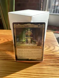 Tuvasa The Sunlit Commander Pre Built Deck Includes Deck Box & Sleeves - Image 1