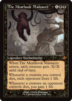 The Meathook Massacre Retro Frame Innistrad Remastered NM MTG - Image 1