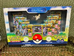 Pokemon TCG: Pokemon GO RADIANT EEVEE PREMIUM COLLECTION - 10 Packs - Image 1