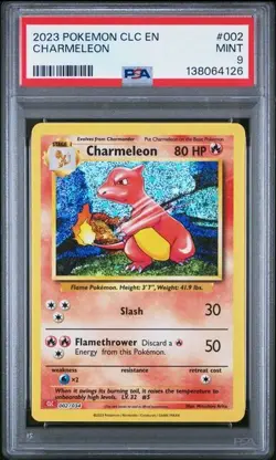 Charmeleon *PSA 9* Holo Rare *Classic Collection* #2 * Pokemon - Image 1