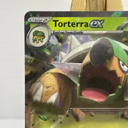 Torterra ex 012/162 Temporal Forces Ultra Rare Holo Pokemon Card NM - Image 2
