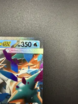 Pokemon TCG Mega Abomasnow ex 036/132 Mega Evolution Double Rare Holo NM - Image 4