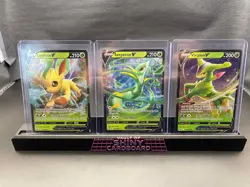 Leafeon V Serperior V Virizion V Grass Pokemon V Lot NM - Image 1