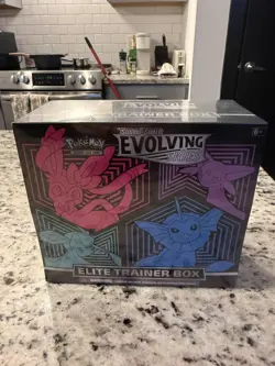Pokemon Evolving Skies Elite Trainer Box ETB Factory Sealed Mint - Image 1