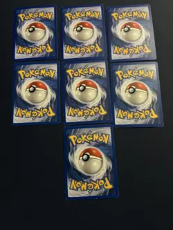 7x Bellsprout 49/64 Common Jungle Pokemon LP/MP - Image 2