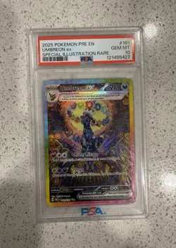 2025 Pokemon Pre En UMBREON Ex Special Illustration Rare PSA 10 GEM MINT 10 - Image 1