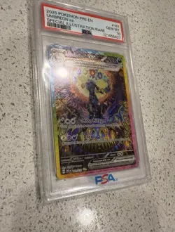 2025 Pokemon Pre En UMBREON Ex Special Illustration Rare PSA 10 GEM MINT 10 - Image 3