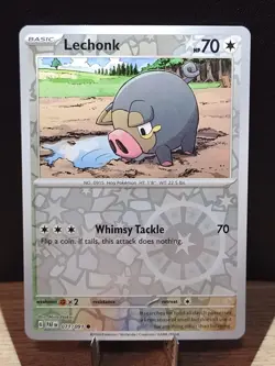 Varoom 064/091 & Lechonk 071/091 Paldean Fates Reverse Holo Pokemon Cards - Image 5