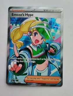 Emcee’s Hype 220/182 - Near Mint - Destined Rivals - Pokemon TCG - Image 1