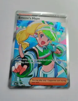 Emcee’s Hype 220/182 - Near Mint - Destined Rivals - Pokemon TCG - Image 2