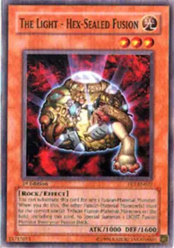 The Light - Hex-Sealed Fusion - FET-EN027 - Common - Unlimited Edition - Heavily - Image 1