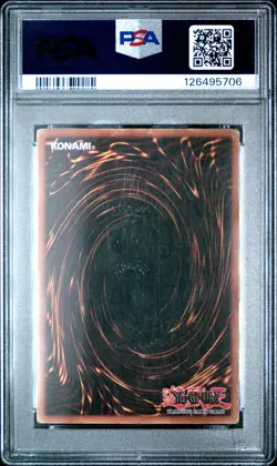 2002 YU-GI-OH! STARTER DECK: KAIBA 1ST EDITION #001 BLUE-EYES WHITE DRAGON PSA 1 - Image 2