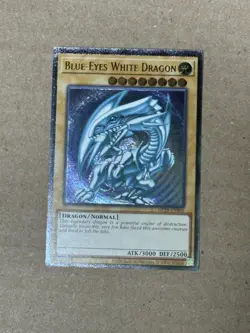 YUGIOH Blue-Eyes White Dragon OP28-EN001 Ultimate Rare LP #9 - Image 1
