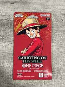 Lot of 7 One Piece OP-13 Sleeved Booster Packs New Sealed *SAME DAY SHIPPING* - Image 2