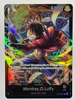 Monkey.D.Luffy ST14-001 One Piece Starter Deck 14: 3D2Y L NM English - Image 2