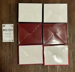 EMPTY! One Piece TCG 2x OP02 PARAMOUNT WAR, OP06 OP09 OP11 OP13 & OP02 Rev Pack - Image 5