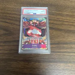 Franky Op09-072 Alt Art Emperors in the New World English One Piece PSA 10 - Image 1