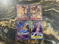 One Piece TCG | Illustration Boxes Vol. 5 & Vol. 6 Promo Set Brand New NM - Image 1