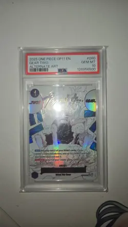 One Piece Gear Two OP011-080 R Alt Art Fist of Divine Speed English Edition - Image 1