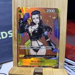 ST29-009 Nico Robin C Full Art Starter Deck Egghead One Piece TCG English Card - Image 2