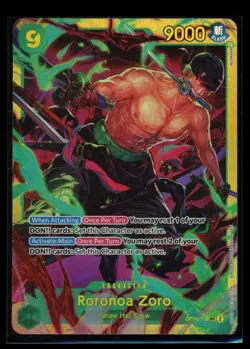 Roronoa Zoro OP06-118 One Piece (PRB02) Premium Booster Vol. 2 SEC English - Image 1