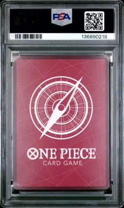 2024 ONE PIECE PREMIUM CARD COLL LEADER COLL #003 MONKEY D. LUFFY PSA 10 - Image 2