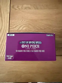 One Piece - OP11 - A Fist Of Divine Speed - Booster Box - Unsealed - Brand New - Image 3