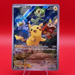 Pokemon Scarlet & Violet Paldea Evolved Pikachu #27 SVP en Pikachu Promo Card - Image 1
