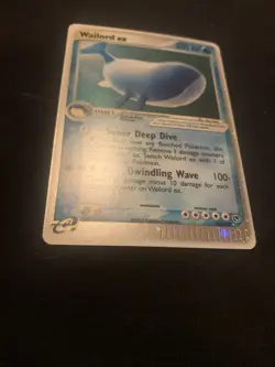 Wailord ex 100/100 Sandstorm Holo Foil Rare Pokemon TCG Card - Image 5