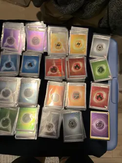 Pokemon TCG - Variety Holo Energy Card Lot - Lots Of Swirls! 140 Cards - Image 2