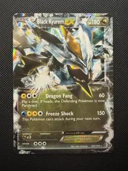 Black Kyurem EX 101/149 - Boundaries Crossed (BCR) - MID ERA Pokemon Card - Image 1
